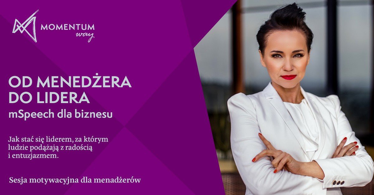 Iza Bochen - Pawlik - mspeech - momentumway