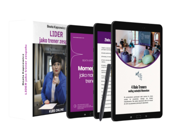 PAKIET: Kurs Lider Jako Trener Zespołu + Kurs 4 Role Lidera